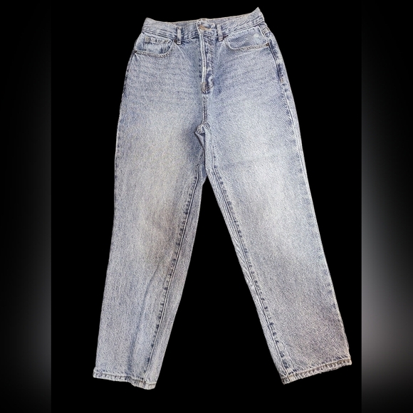 Pacsun High Rise Straight Button Fly Jean Size 27 100% Cotton - Picture 1 of 5